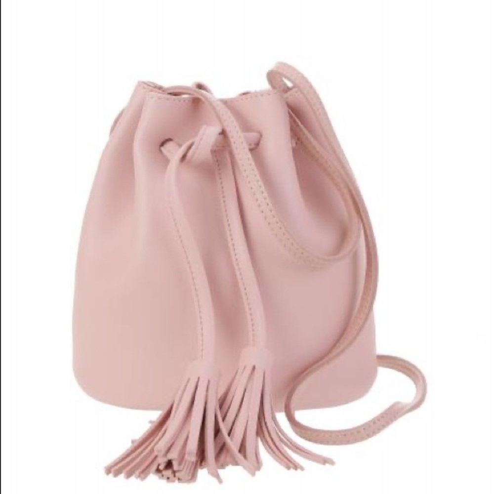 Miniso Pink Bucket Purse